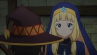 Cecily as seen in KonoSuba: An Explosion on This Wonderful World! episode 7 (Image via Studio Deen)